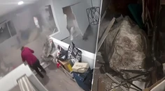 VIDEO: Do domu na Havaji vrazil obrovský balvan. Kamera zachytila, ako žena iba tesne unikla smrti
