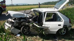Pri Piešťanoch havarovala tehotná mamička so 4-ročnou dcérkou