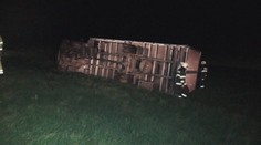 Na Gemeri opäť vyčíňal silný vietor: Pod Soroškou sfúkol z cesty nákladné auto