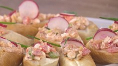 Teľacie karbonátky na hŕstkovom kréme