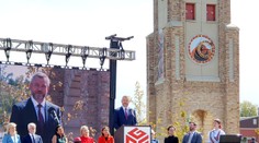 Peter Pellegrini s Petrom Pavlom spustili nový orloj v štáte Iowa