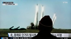 Jonhap: KĽDR odpálila niekoľko rakiet krátkeho doletu