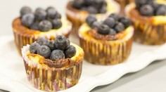 RECEPT NA DNES: Čučoriedkové minicheesecakes