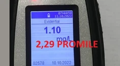 V Ilave si sadla za volant opitá vodička (40). Ráno jej namerali takmer 2,3 promile, skončila v cele