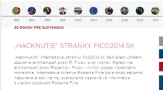 Pre hackerov podal Fico podnet na ÚVK