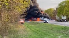 Ukrajinu zasiahla ďalšia tragédia: Pri zrážke autobusu s cisternou v plameňoch zahynulo najmenej 26 ľudí