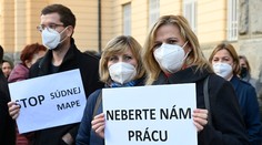 Na Slovensku boli protesty proti novej súdnej mape ministerky Kolíkovej