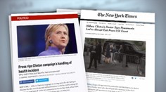 Čech zverejnil video chorľavej Clintonovej. Pomohol tak Trumpovi