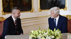 Nový prezident vyrazil na prvú zahraničnú návštevu. S Petrom Pavlom sa stretol na Pražskom hrade