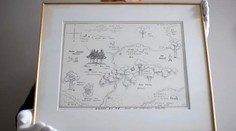 Mapu lesa, kde sa odohrávajú príbehy Medvedíka Pú, vydražili za rekordnú sumu