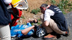 VIDEO: Fanúšikovia zachytili na kamery pád, po ktorom sa Goolaertsovi zastavilo srdce