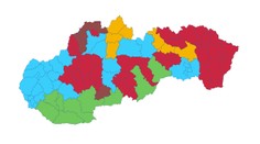 Víťazi v okresoch: Najviac ich ovládol Smer, ĽSNS má štyri