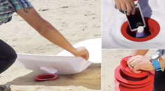 Na pláž so skrinkou? Takýto vynález ste ešte nevideli