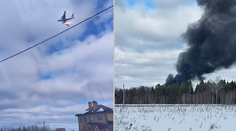 VIDEO: V Rusku sa zrútilo vojenské lietadlo s 15 ľuďmi na palube. Havarovalo krátko po štarte, všetci zahynuli