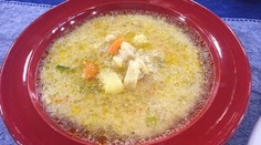 Karfiolovo-feniklová polievka