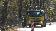 Pre počasie pozastavili opravu pri Kremnických Baniach