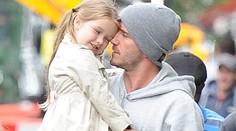 Existuje krajší pohľad? Sexy David Beckham s dcérkou