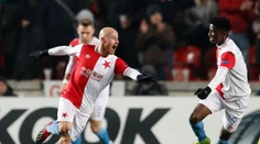 VIDEO-EL: Slavia aj s gólovým prispením Stocha vyhrala nad Zenitom a postúpila