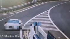 VIDEO: Vodič na diaľnici D4 kilometer cúval. K nešťastiu nechýbalo veľa