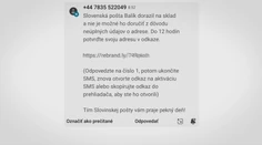 Pozor na podvodné SMS. Ak kliknete na odkaz, môžete prísť o peniaze