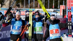 V biatlonovej štafete dominovali Nóri, Slovákov stiahli z trate a klasifikovali na 23. mieste