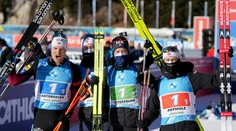 V biatlonovej štafete dominovali Nóri, Slovákov stiahli z trate a klasifikovali na 23. mieste