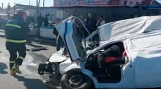 VIDEO: Prežil takmer nemožné. Muža z minibusu, ktorý zlisovala cisterna, vyslobodili živého