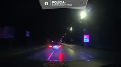 VIDEO: Naháňali ho vo dvoch štátoch. Čech, ktorý „uniesol“ spolujazdca, nabúral na Slovensku