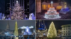 FOTOGALÉRIA: Svetové metropoly rozžiarili vianočné stromčeky. Tu sú najkrajšie z nich