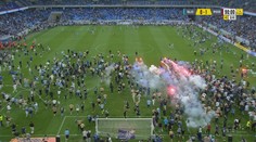 VIDEO: Na Slovane sa viac oslavovalo ako hralo. Napriek porážke sa belasí tešia z rekordného titulu