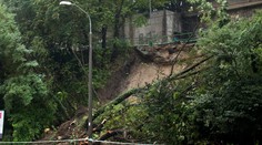 Cesta pri PKO je už prejazdná, cez nábrežie jazdia aj autobusy