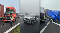 OBRAZOM: Gigantická hromadná nehoda v Taliansku. Na diaľnici sa zrazilo zrejme až 150 áut a kamiónov