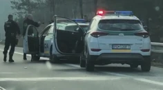 Šialená naháňačka: Zadržanie poľského vodiča pripomínalo scénu z akčného filmu