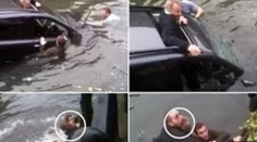 Skutoční hrdinovia: Muži skočili do ľadovej rieky, aby zachránili dôchodcu