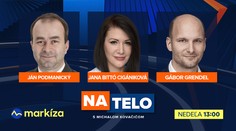 Hosťami nedeľného Na telo budú Ján Podmanický, Jana Bittó Cigániková a Gábor Grendel
