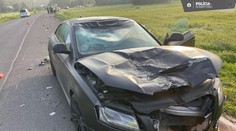 Hrozivá nehoda v Terchovej: Zrážku neprežil starší motorkár