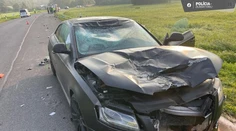 Hrozivá nehoda v Terchovej: Zrážku neprežil starší motorkár