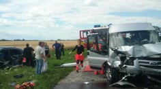 Vážna nehoda pri Šamoríne: Štyria ťažko zranení, vrátane dieťaťa a ženy, ktorá bojuje o život