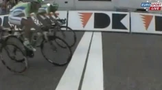 Tak to bolo o galusku! Pozrite si Saganov víťazný finiš v Belgicku