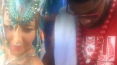 Polonahá Amber Rose na karnevale. Toto už nie je tanec, ale sex!
