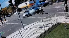 VIDEO: Neuveriteľná zhoda náhod zachránila cyklistovi život. Vďačiť môže nedodržaniu predpisov