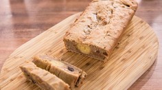 Pšenovo-banánový chlebík s vlašskými orechmi