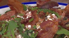 Cestovinový šalát s cottage cheese