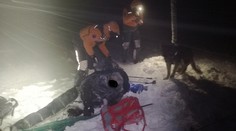 FOTO: Za sedlom Poľany sa stratil turista, našli ho zaviateho snehom