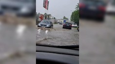 VIDEO: V Kežmarku po prívalových dažďoch zaplavilo cesty. Búrky vyčíňajú na viacerých miestach Slovenska