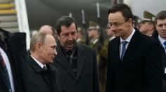 Vladimir Putin pricestoval na pracovnú návštevu Budapešti