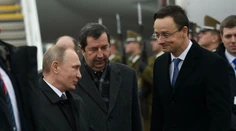 Vladimir Putin pricestoval na pracovnú návštevu Budapešti