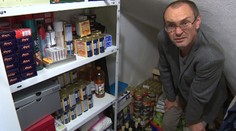 Slovenský aktivista nám ukázal v dome vlastné zásoby na zlé časy