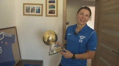 Eva trikrát získala titul najlepšej futbalistky Slovenska. S futbalom pritom začala až v šestnástich