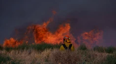 Neďaleko Los Angeles sa šíri lesný požiar, hasenie komplikuje silný vietor